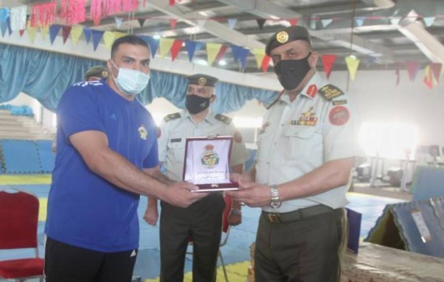 تخريج دورة في مديرية الاتحاد الرياضي العسكري