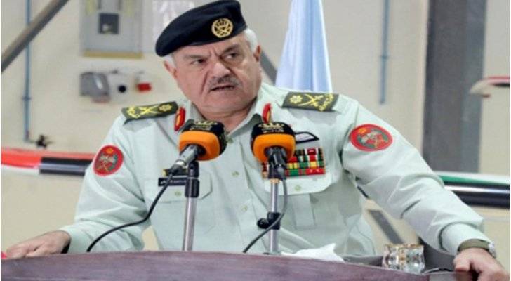 الحنيطي يلتقي وفدا عسكريا قطريا