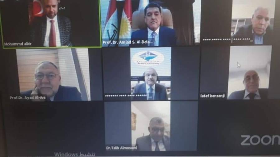 رئيس جامعة جدارا يترأس مؤتمرًا دوليًا للتعليم الالكتروني عن بُعد