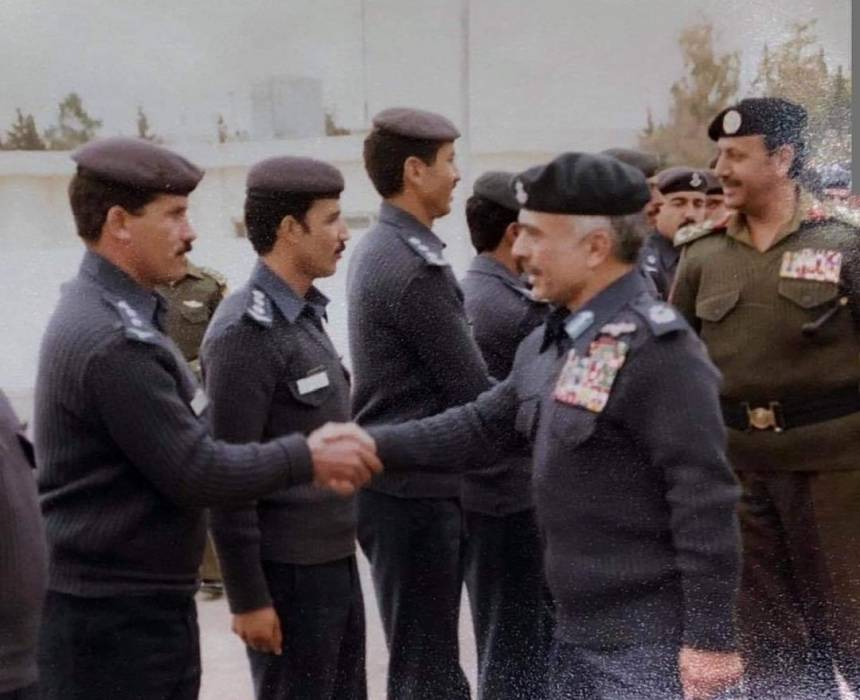 صورة من ذاكرة الجيش العربي..
