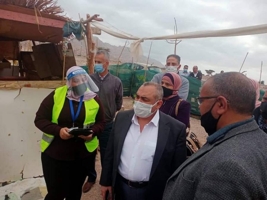 مدير صندوق المعونة يتفقد مراكز مدير صندوق المعونة يتفقد مراكز