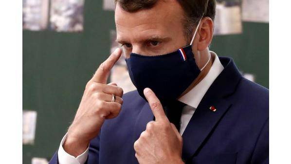 إصابة الرئيس الفرنسي ماكرون بكورونا