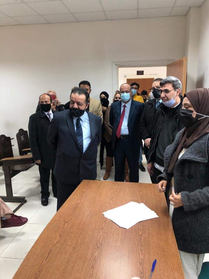 رئيس جامعة آل البيت يفتتح اليوم الطبي المجاني