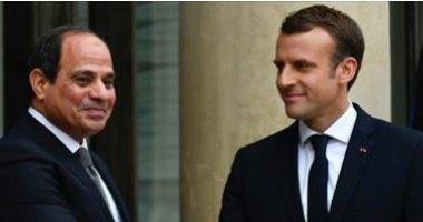 تعليق الرئيس المصري على إصابة ماكرون بفيروس كورونا