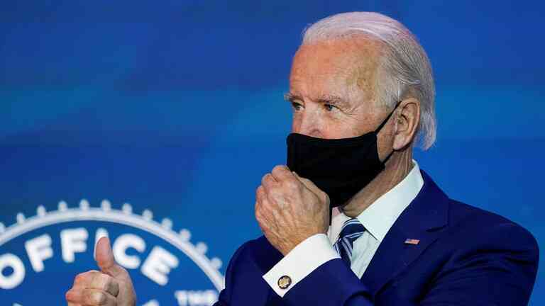 الكشف عن نتيجة فحص بايدن لفيروس كورونا