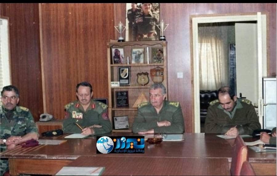 صورة من ذاكرة الجيش العربي للمشير المرحوم أبو طالب