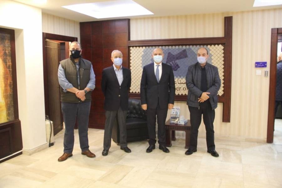 خلال استقباله السفير الأردني الجديد لدى مصر