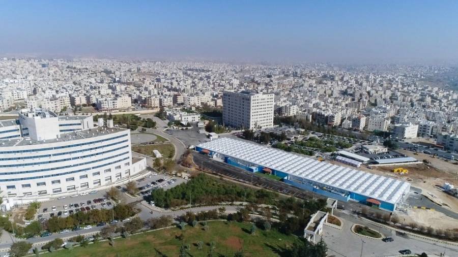 جولة ميدانية للاعلام في مستشفى عمان الميداني بالتشارك  مع مجموعة البداد كابيتال