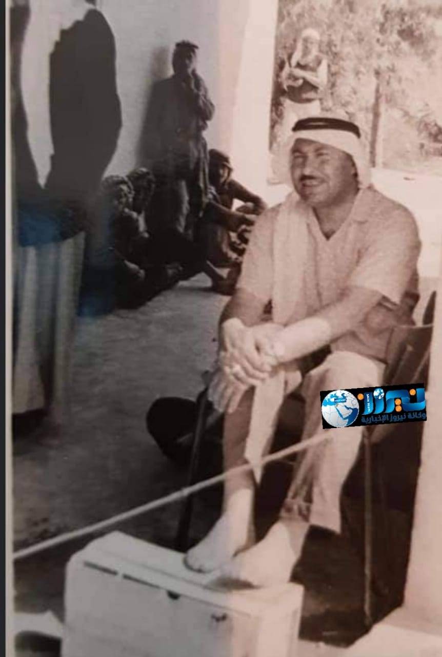 صوره نادره للشهيد هزاع المجالي. 