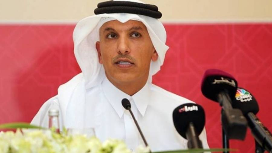 وزير المالية القطري يزور القاهرة