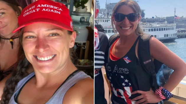 لحظة إطلاق النار على الـعسكرية السابقة بسلاح الجو الأمريكي آشلي بابيت .. صور و فيديو