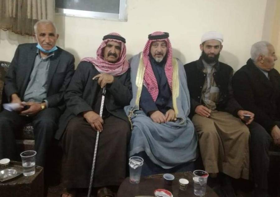 صلح عشائري بين أبناء  عشيرة الصمادي