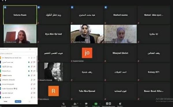 الحقوق في الإسراء تنظم محاضرات قانونية حول مواضيع في الإبتزاز الالكتروني  و قانون العمل