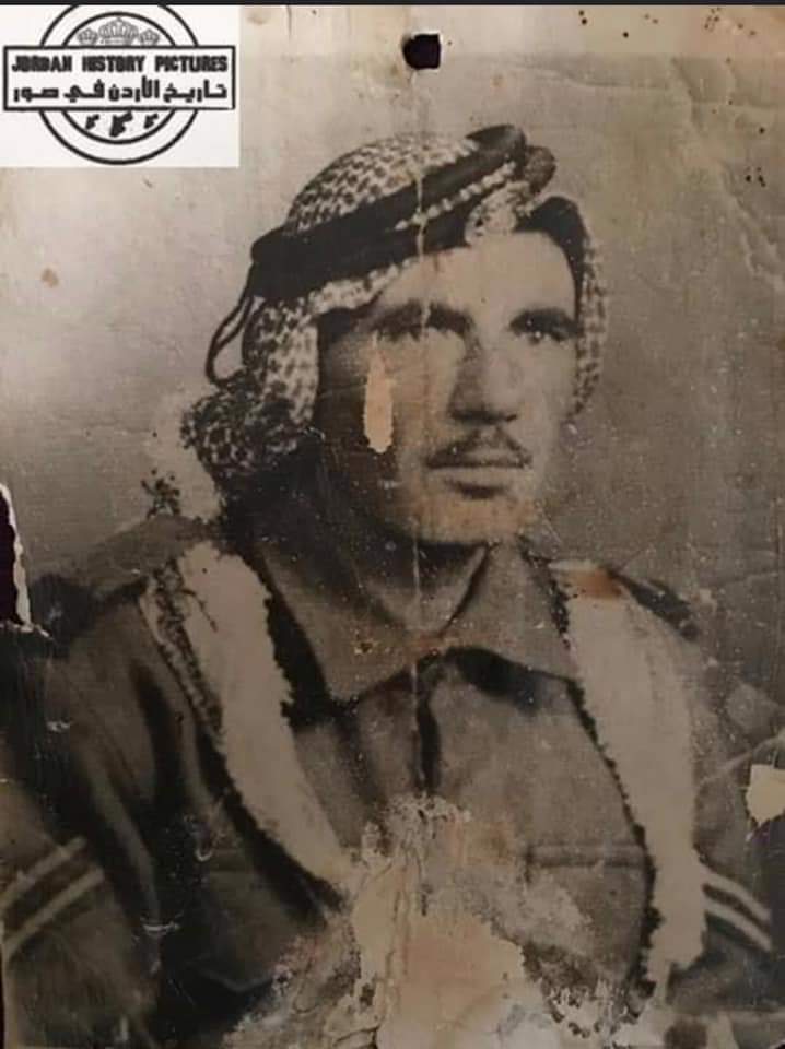 صورة من ذاكرة الجيش العربي للمحارب ذوقان الفواز