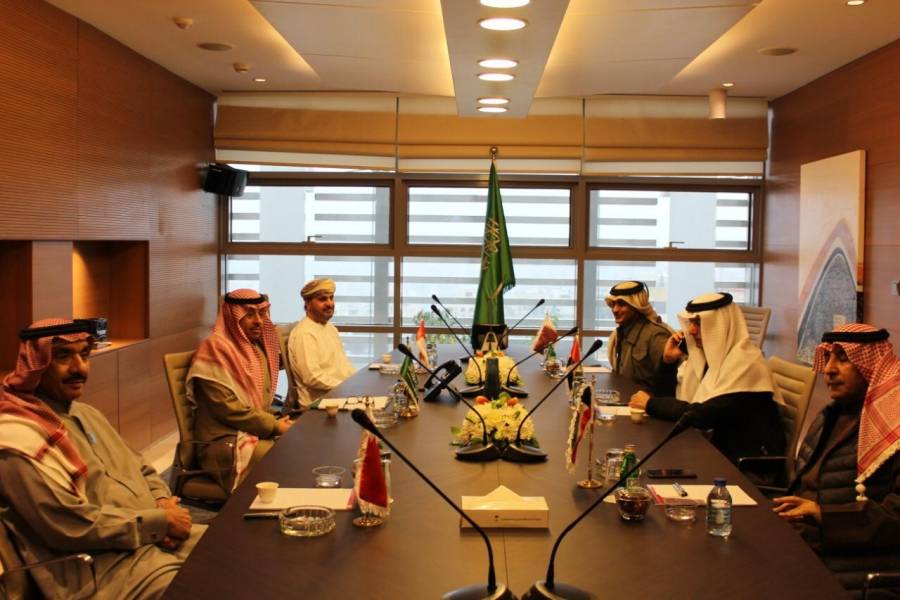 اجتماع لسفراء الخليج العربي بالسفارة السعودية  في عمان