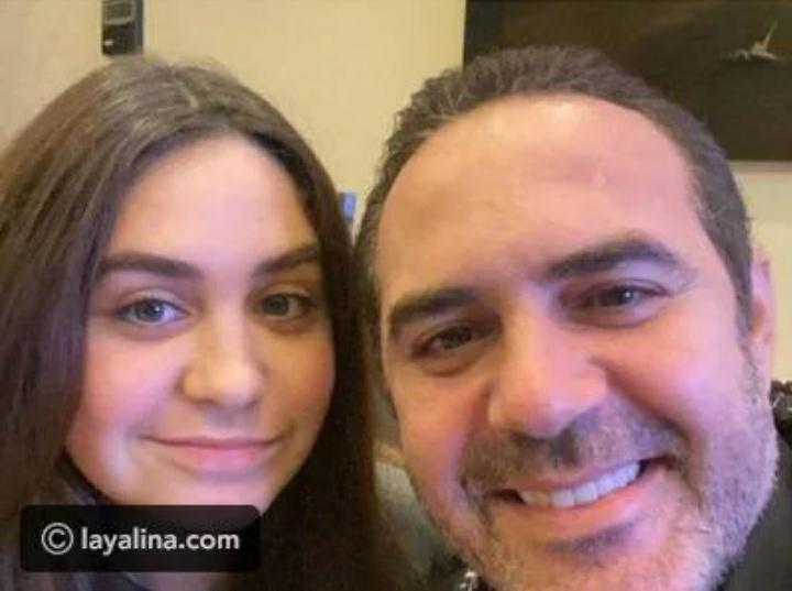 أحدث ظهور لـ وائل جسار برفقة ابنته
