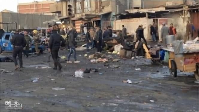 العراق: مصرع 15 شخصاً في انفجاران انتحاريان بساحة الطيران في بغداد