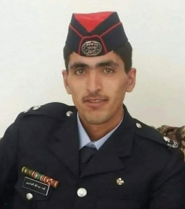قبيلة بني صخر تفقد أحد شبابها الملازم الشاب ليث عبدالله البدارين