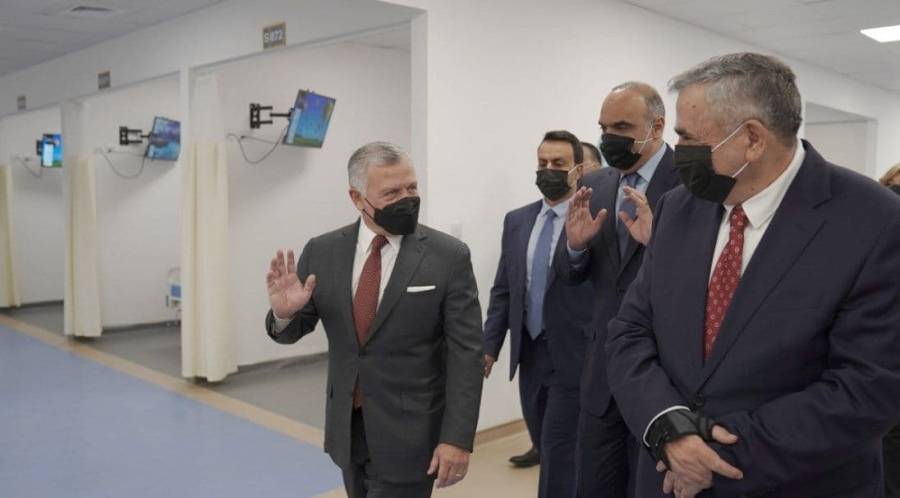 عاجل : الملك يفتتح مستشفى العقبة الميداني المخصص لاستقبال مصابي كورونا