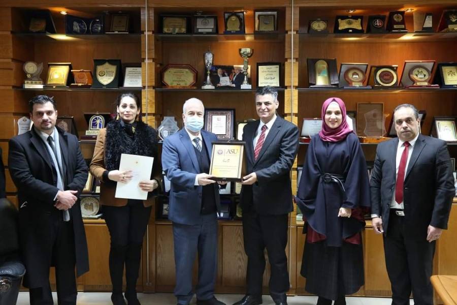 جامعة العلوم التطبيقية الخاصة تستقبل وفداً من سفارة الجمهورية العربية السورية...
