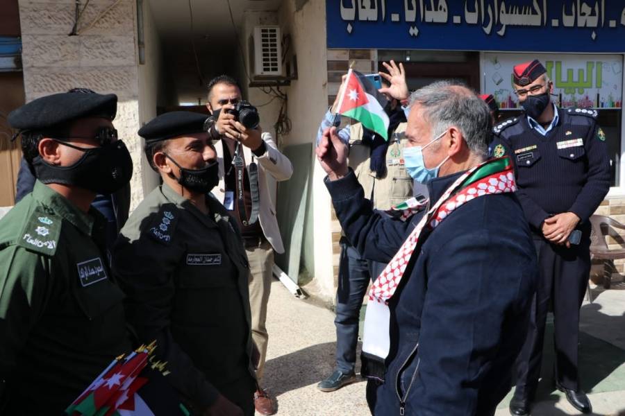 احتفالية بمناسبة مئوية المملكة الأردنية الهاشمية في قضاء سما السرحان.. صور