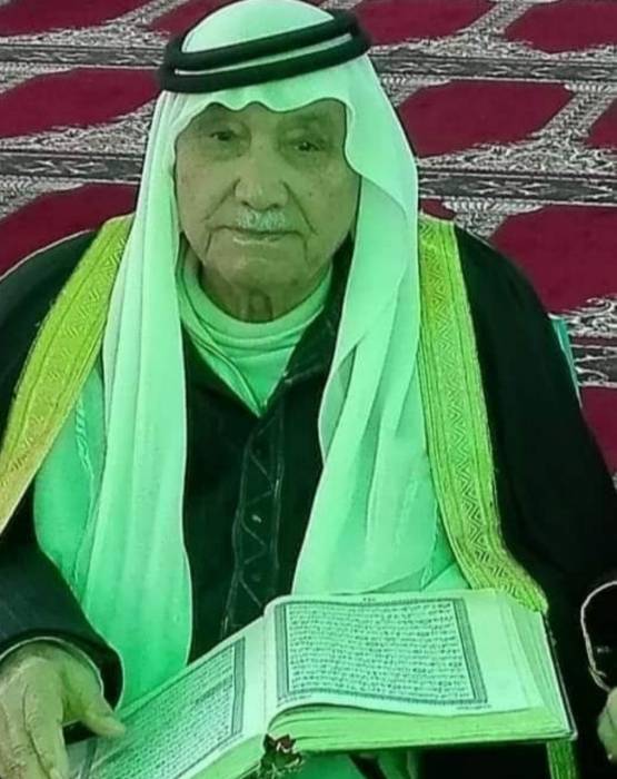 عشيرة الفحيلي تعزي عشيرة البشتاوي بوفاة الشيخ نصار