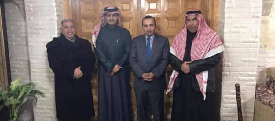 السفير القطري في ضيافة قبيلة بني صخر بلواء الموقر