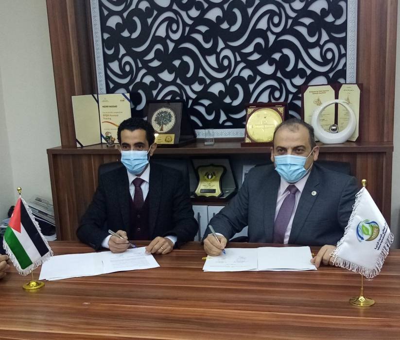اتفاقية تعاون بين الوطني للبحوث الزراعية والشبكة الإسلامية لتنمية وإدارة مصادر المياه INWRDAM