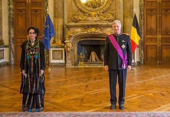 المجالي أمام ملك بلجيكا بـ (المدرقة)