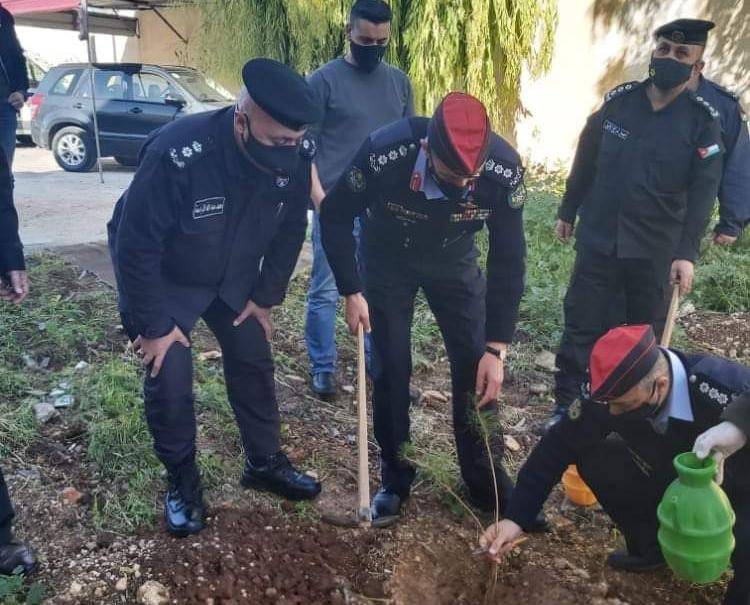 العقيد الشبول يرعى فعاليات الاحتفال بيوم الشجرة في اربد