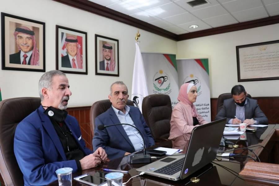 الحوكمة الرشيدة ومكافحة الفساد محاضرة  للنزاهة  في  اربد الأهلية