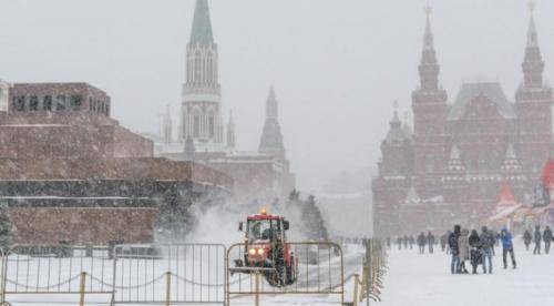 روسيا :عاصفة ثلجية الأقوى منذ نصف قرن تضرب البلاد