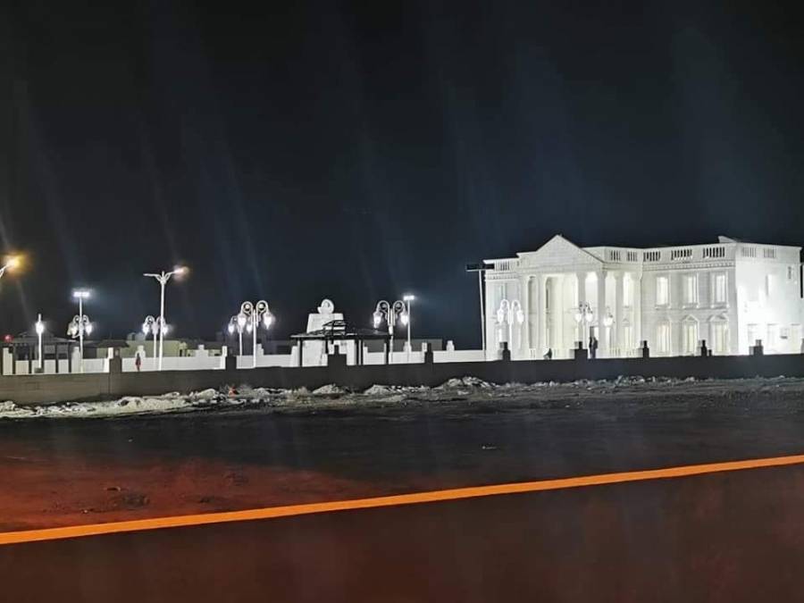 شاهد بالصور مبنى بلدية صبحا يشبه البيت الأبيض