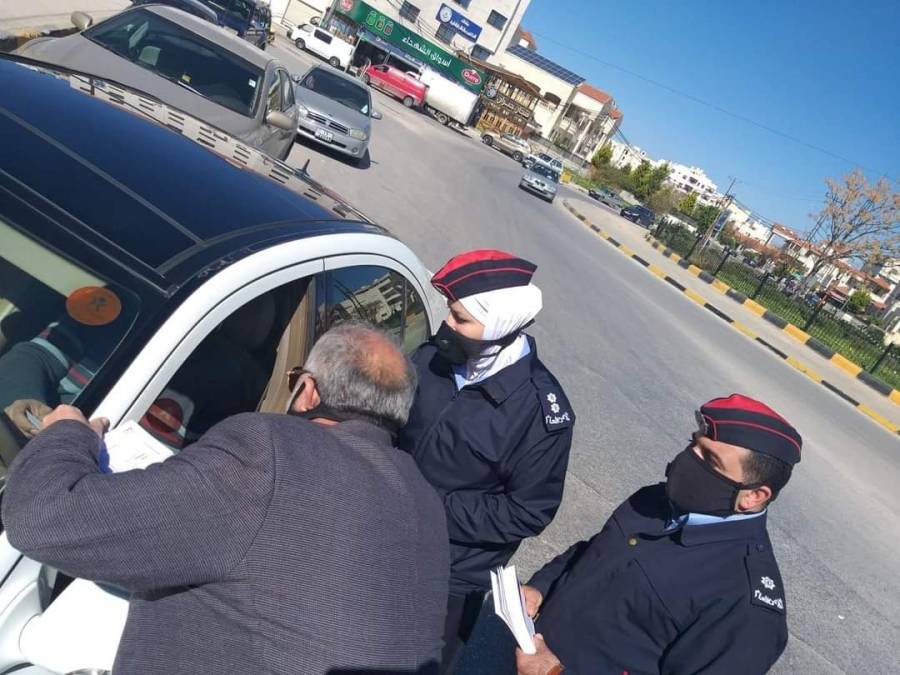 الشرطة المجتمعية تطلق مبادرة وعيك امنك في إربد