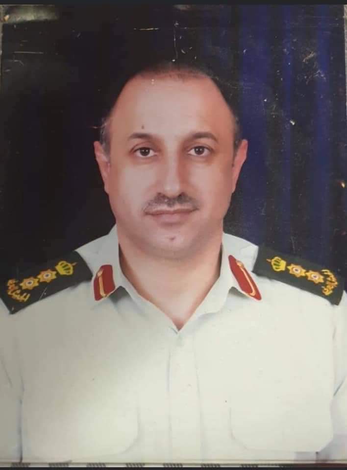 اللواء المتقاعد الطبيب عارف نزال العرموطي وأولاده ينعون المرحوم العقيد المتقاعد زياد عبد الرحمن شحادة العرموطي