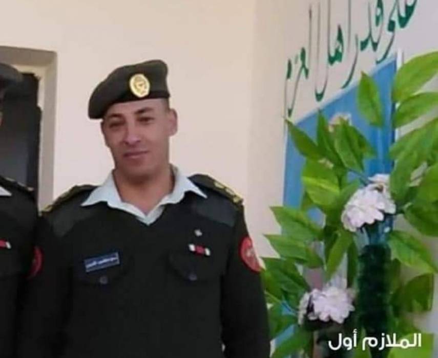 الملازم أول عدي عبدالمجيد الضروس في ذمة الله