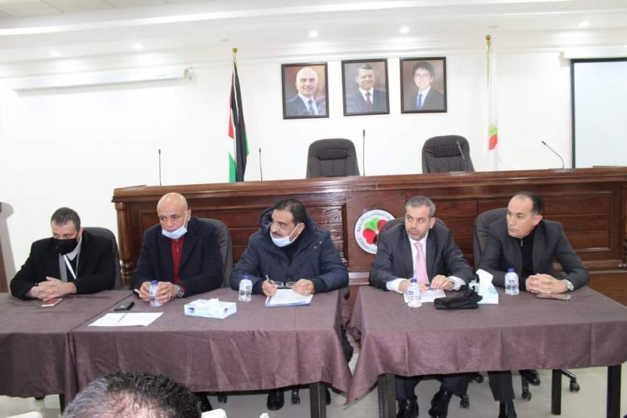 شركة المدن الصناعية الاردنية لقاءا في جمعية المستثمرين الاردنية.