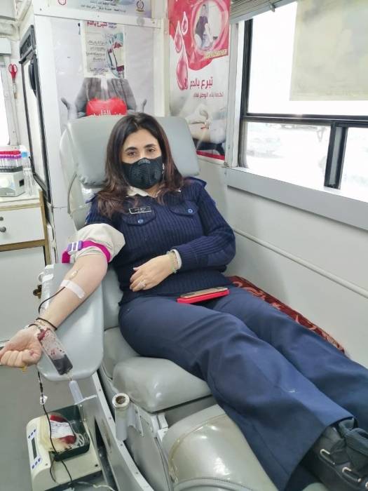 الجمارك الأردنية تنظم حملة للتبرع بالدم... صور