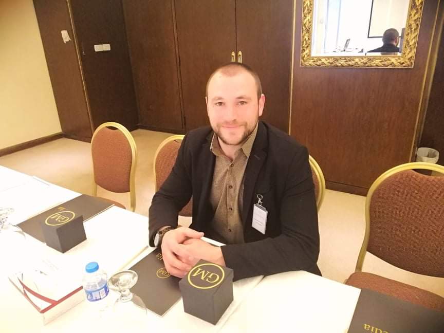 امجد شركس  مؤتمر Gold Media الدولي الاول لدعم السرطان