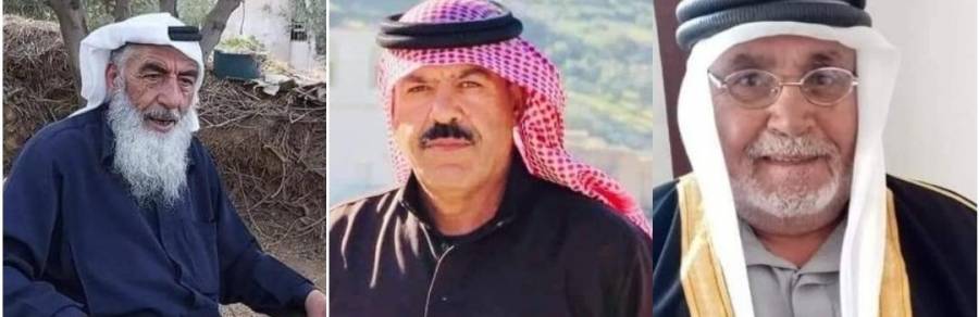 عشيرة البطوش تفقد ثلاثة من رجالها