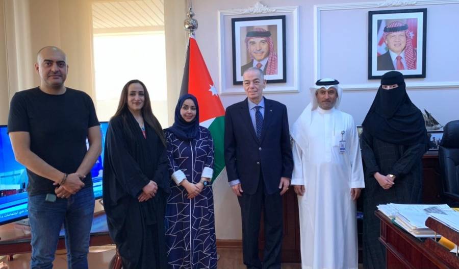 السفير  الاردني في السعودية ورئيسة  مكتب الأردن للمنتدى العربي الأوروبي للحوار وحقوق الانسان  يثمنان جهود المملكة العربية السعودية  ورؤيتها ٢٠٣٠.