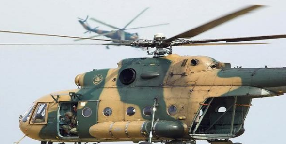 مقتل 9 عسكريين بتحطم هليكوبتر تابعة للجيش الأفغاني