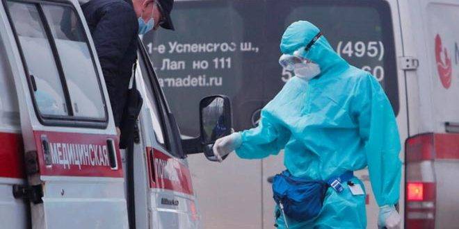 روسيا تسجل 401 وفاة و8861 إصابة جديدة بكورونا