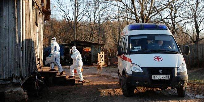 تراجع الإصابات اليومية بكورونا في روسيا إلى أقل من تسعة آلاف