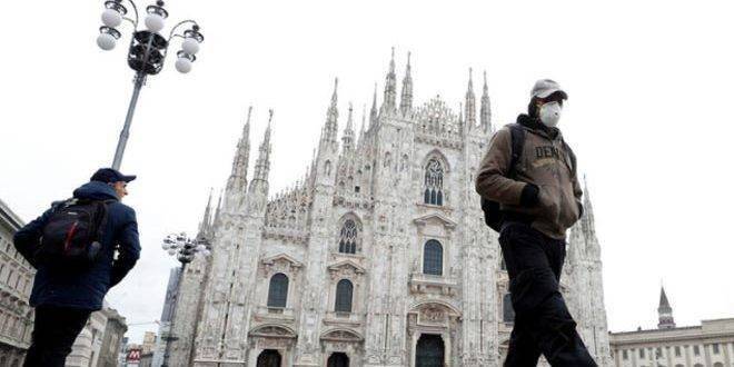 إيطاليا تسجل 342 وفاة 14761 إصابة جديدة بكورونا