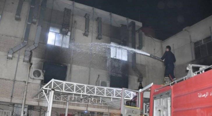 العراق: وقف عمل وزير الصحة ومحافظ بغداد بعد حريق المستشفى