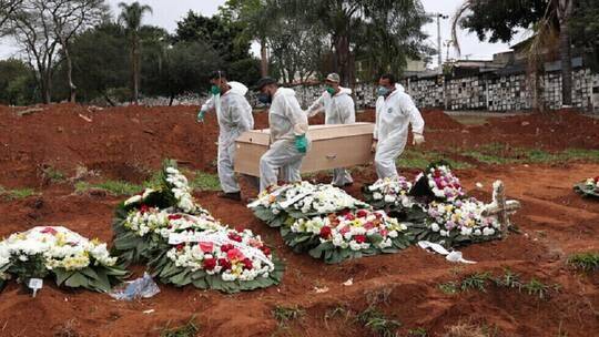 البرازيل تسجل 3163 وفاة خلال الـ24 ساعة الماضية