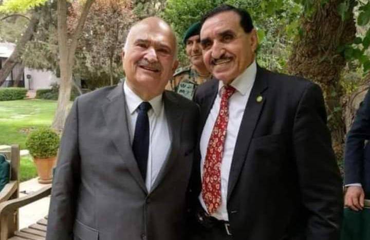 مرزوق الخوالدة يُهنئ الباشا محمد عبيد بمناسبة تماثلة للشفاء