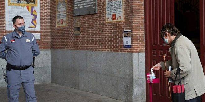 4515 إصابة جديدة و106 وفيات بفيروس كورونا في إسبانيا