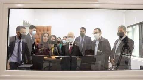 رئيس مجلس نواب الشّعب التونسي  يفتتح مركز التكوين السمعي البصري لمجلس نواب الشعب